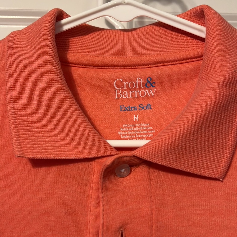 Lot of two  croft and barrel to polo shirts